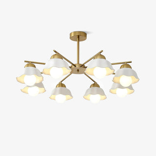 Zasila Nordic Art Flower Shade Ceramics Lustre