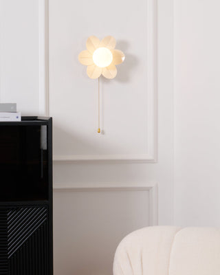 Acroma Nordic Art Fleurs Résine Applique Murale-Luire
