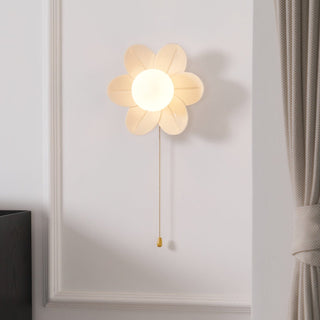 Acroma Nordic Art Fleurs Résine Applique Murale-Luire