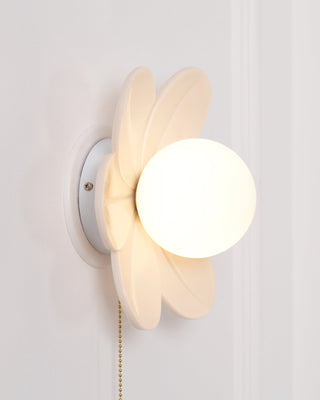 Acroma Nordic Art Fleurs Résine Applique Murale-Luire