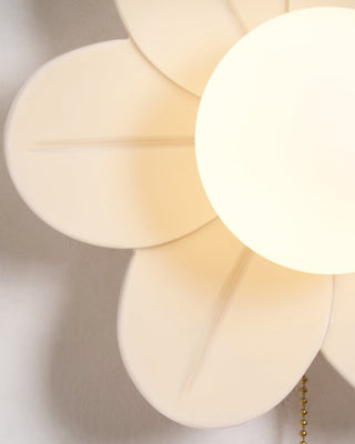 Acroma Nordic Art Fleurs Résine Applique Murale-Luire