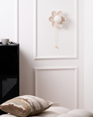 Acroma Nordic Art Fleurs Résine Applique Murale-Luire