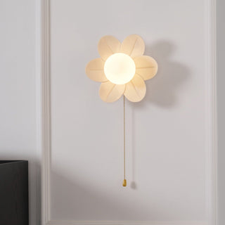 Acroma Nordic Art Fleurs Résine Applique Murale-Luire