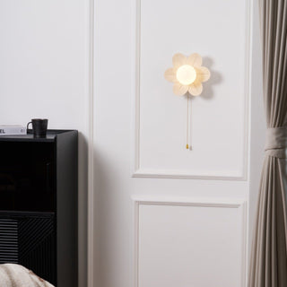 Acroma Nordic Art Fleurs Résine Applique Murale-Luire