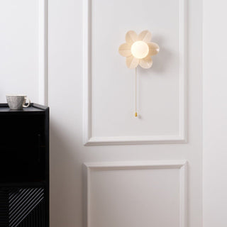 Acroma Nordic Art Fleurs Résine Applique Murale-Luire