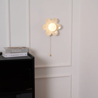 Acroma Nordic Art Fleurs Résine Applique Murale-Luire