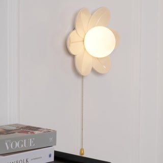 Acroma Nordic Art Fleurs Résine Applique Murale-Luire