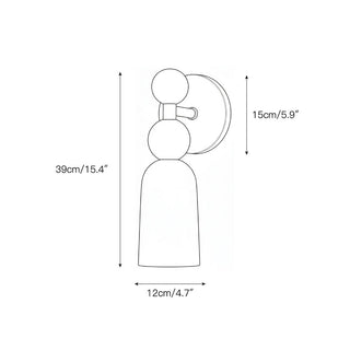 Serafin Applique Murale en Albâtre