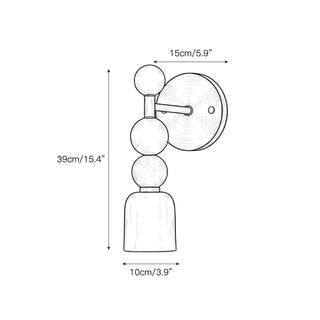 Serafin Applique Murale en Albâtre