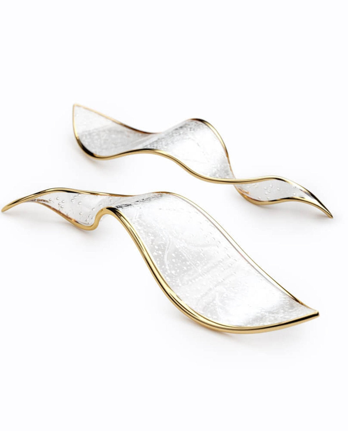 Neleira Lustre Feuille Cascadant Luxe