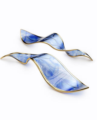 Lustra Lustre Feuille Cascadant Luxe