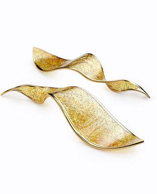Lustra Lustre Feuille Cascadant Luxe