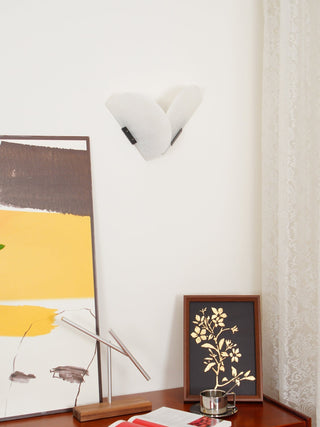 Pase Applique Murale en Albâtre Heart