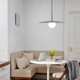 Lustra Suspension Lampe Abat-jour Plat pour Salon