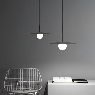 Lustra Suspension Lampe Abat-jour Plat pour Salon