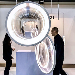 Veloria Suspension Artistique en Verre