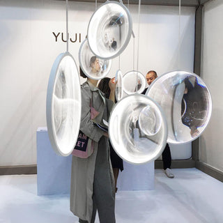 Veloria Suspension Artistique en Verre