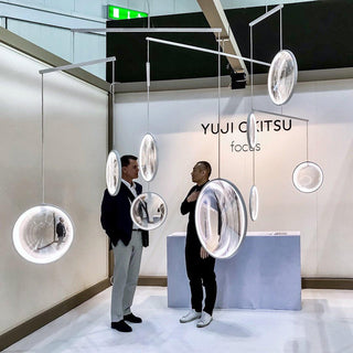 Veloria Suspension Artistique en Verre