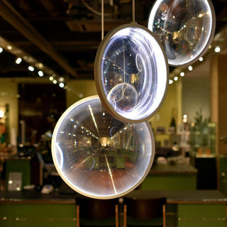 Veloria Suspension Artistique en Verre