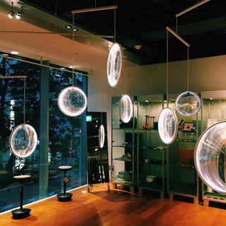 Veloria Suspension Artistique en Verre