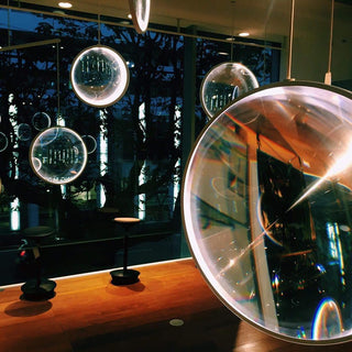 Veloria Suspension Artistique en Verre