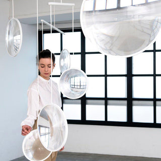 Veloria Suspension Artistique en Verre