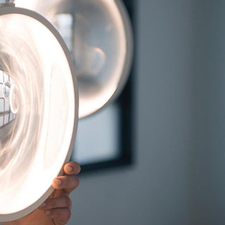 Veloria Suspension Artistique en Verre