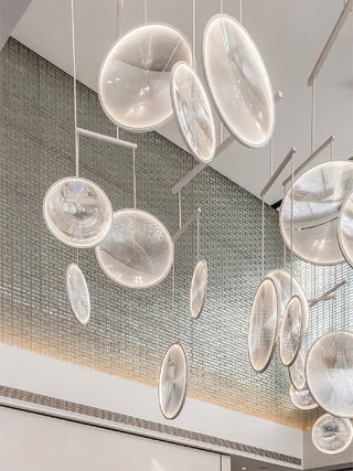 Veloria Suspension Artistique en Verre