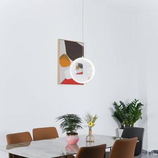 Veloria Suspension Artistique en Verre
