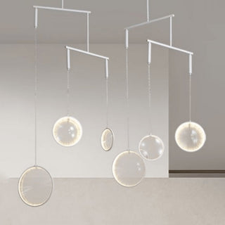 Veloria Suspension Artistique en Verre