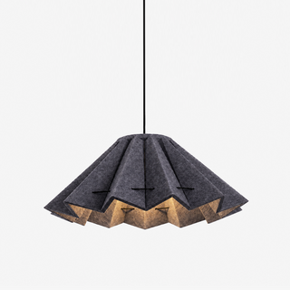 Fold Acoustic Felt Pleated Pendant Lamp-Neutral Decor