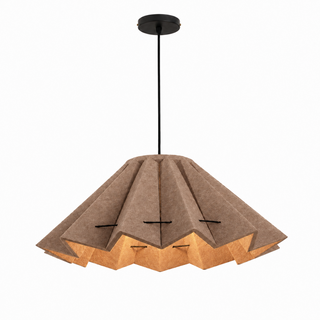 Fold Acoustic Felt Pleated Pendant Lamp-Neutral Decor