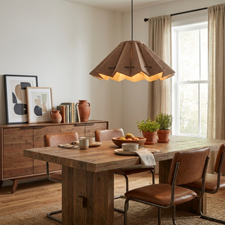 Fold Acoustic Felt Pleated Pendant Lamp-Neutral Decor