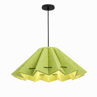 Fold Acoustic Felt Pleated Pendant Lamp-Neutral Decor