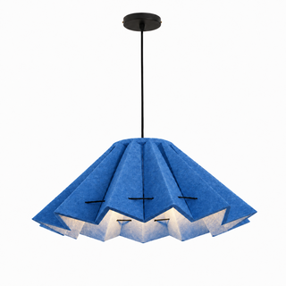Fold Acoustic Felt Pleated Pendant Lamp-Neutral Decor