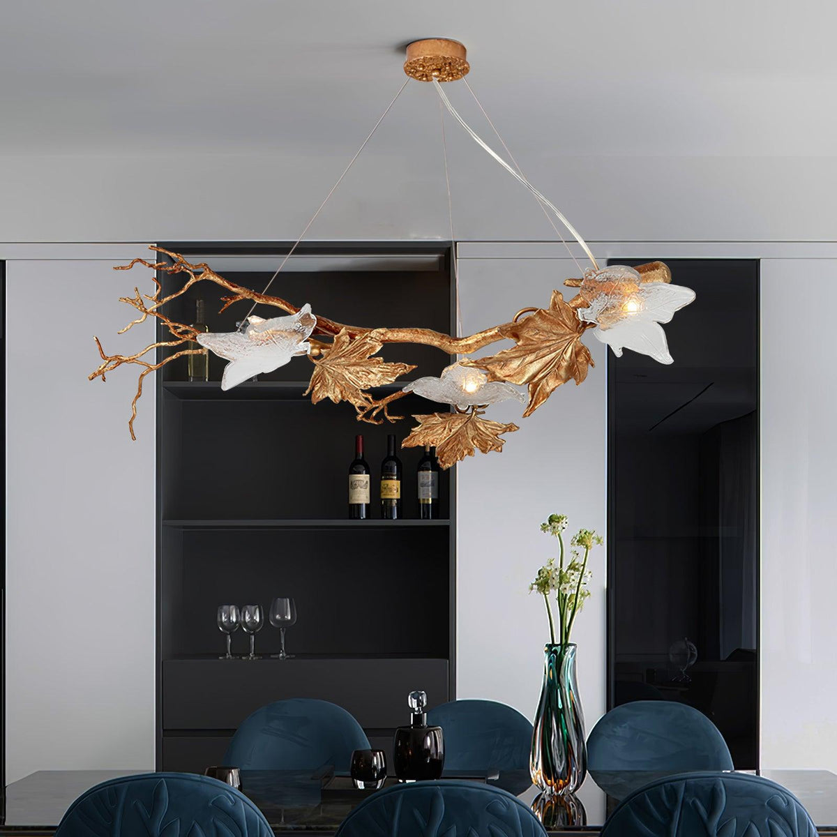 Abigail Suspension en Verre de Luxe