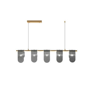 Leo Lustre en Verre Moderne