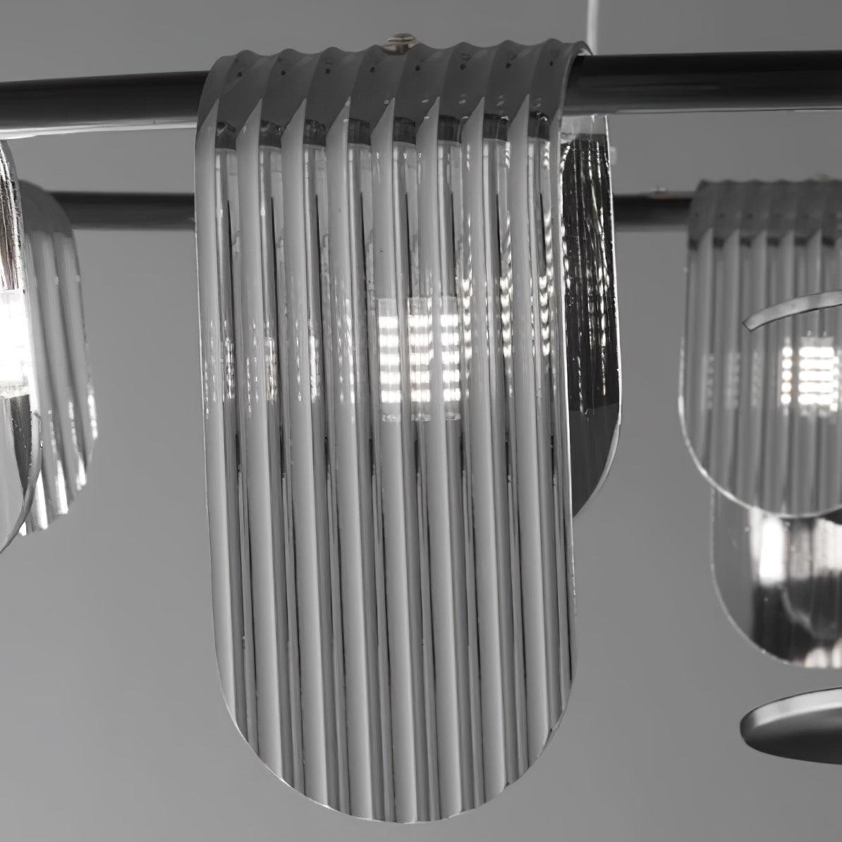 Leo Lustre en Verre Moderne