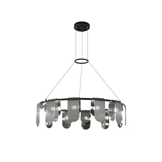 Leo Lustre en Verre Moderne