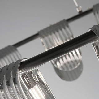 Leo Lustre en Verre Moderne