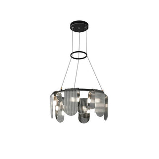 Leo Lustre en Verre Moderne
