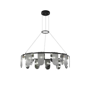Leo Lustre en Verre Moderne