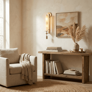 Fontanelle Alabaster Wall Lamp-Neutral Decor