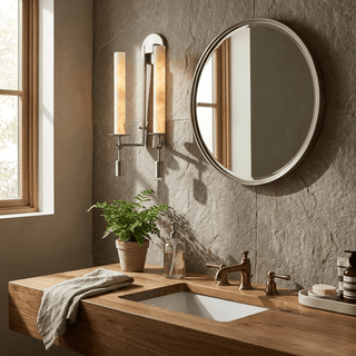 Fontanelle Alabaster Wall Lamp-Neutral Decor