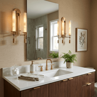 Fontanelle Alabaster Wall Lamp-Neutral Decor