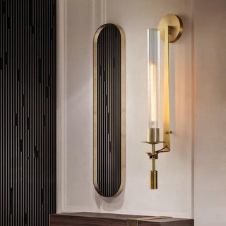 Lucian Applique Murale Intérieure en Verre Style Ferme