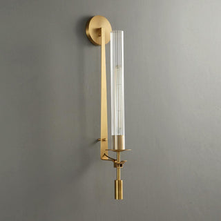 Ceshaisra Applique Murale Classique Française en Laiton Et Verre à Brancher