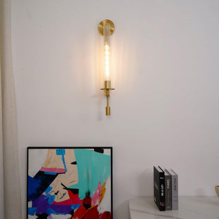 Ceshaisra Applique Murale Classique Française en Laiton Et Verre à Brancher