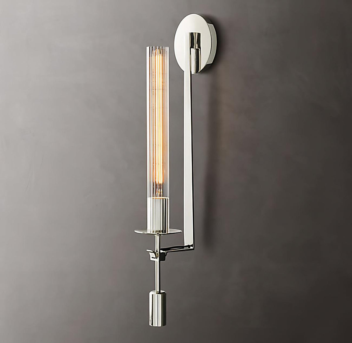 Lucian Applique Murale Intérieure en Verre Style Ferme