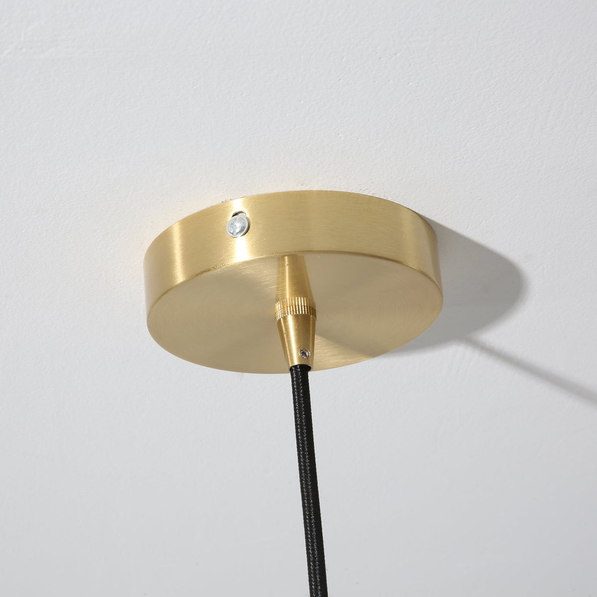 Solvira Pendant Lamp Wavy Ceramic Shade-Neutral Decor